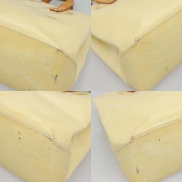 LOUIS VUITTON Monogram Vernis Reade PM Hand Bag Perle M91336 - Picture 10 of 12